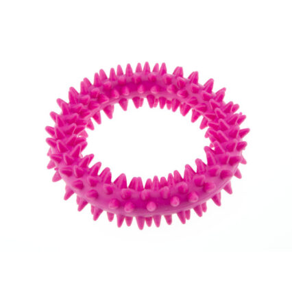 Jucarie pentru caini inel zimtat Enjoy 9 cm