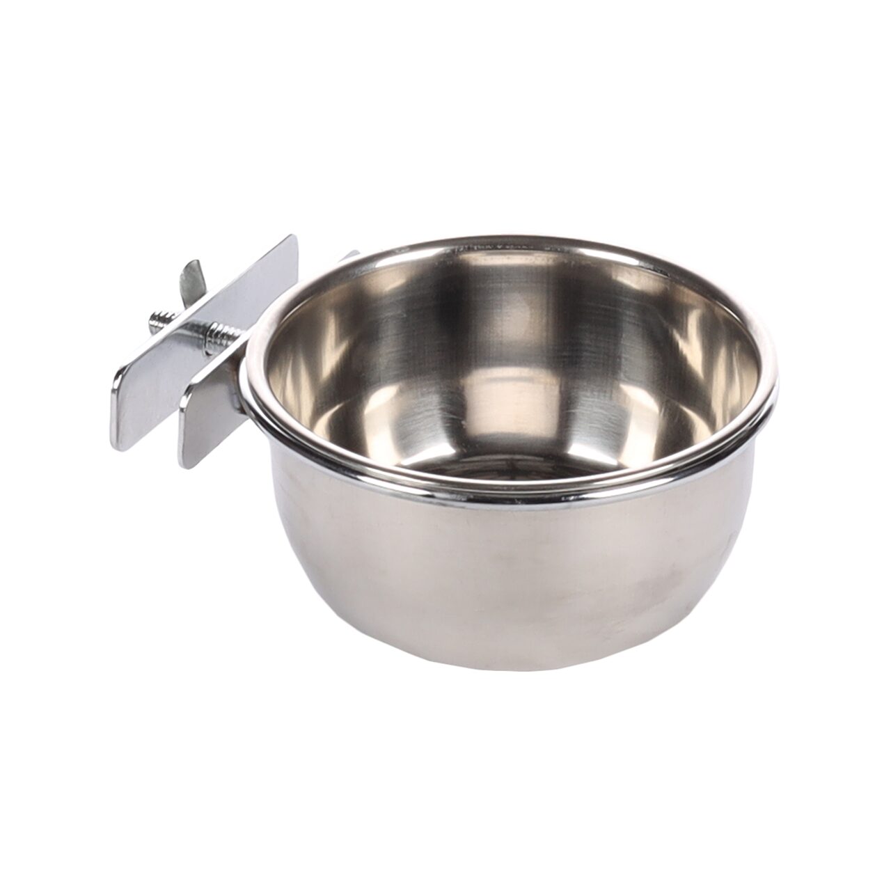 HRANITOARE FLAMINGO PENTRU COLIVII DIN INOX CU SUPORT S 10CM/290ML