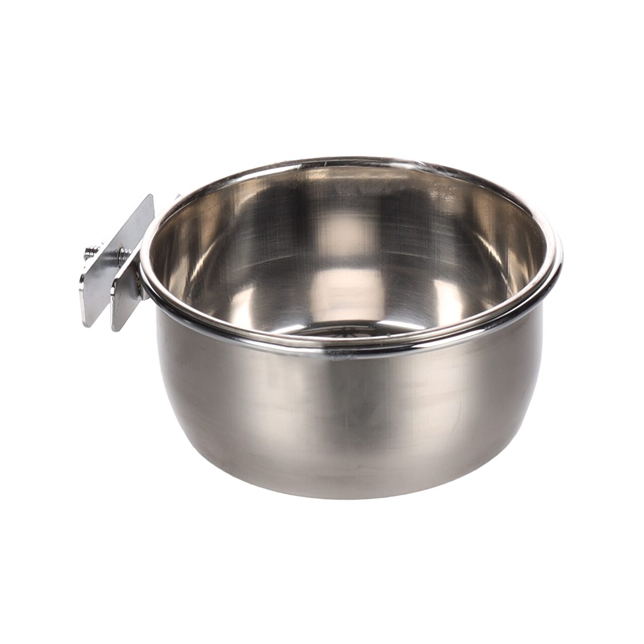 HRANITOARE FLAMINGO PENTRU COLIVII DIN INOX CU SUPORT M 12CM/580ML