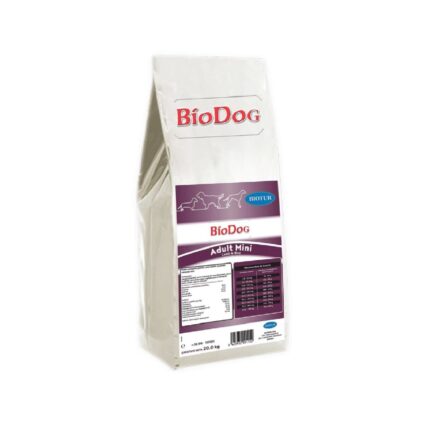 HRANA USCATA PENTRU CAINI BIODOG ADULT MINI LAMB&RICE 20KG