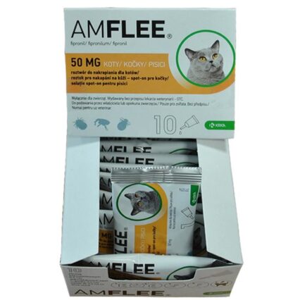 ANTIPARAZITAR EXTERN PENTRU PISICI AMFLEE CAT 50 MG