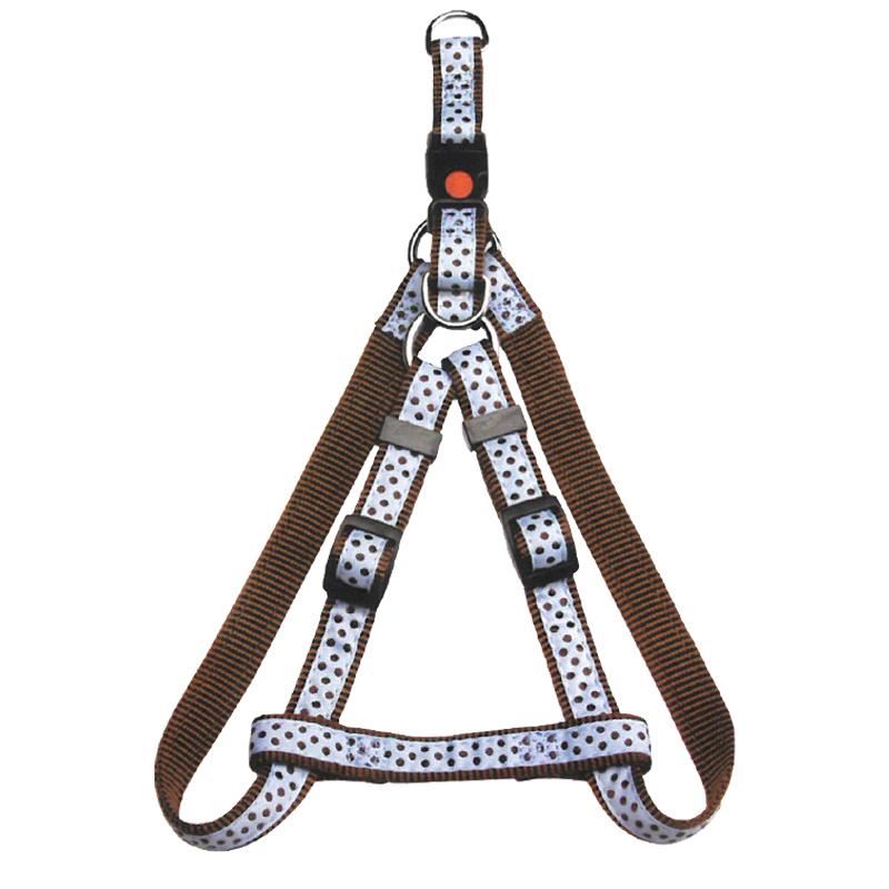 HAM PENTRU CAINI NYLON BULINE BLUE CLICK 15MM*30-50CM