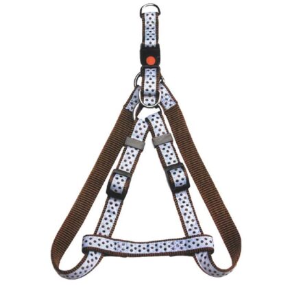 HAM PENTRU CAINI NYLON BULINE BLUE CLICK 20MM*40-70CM