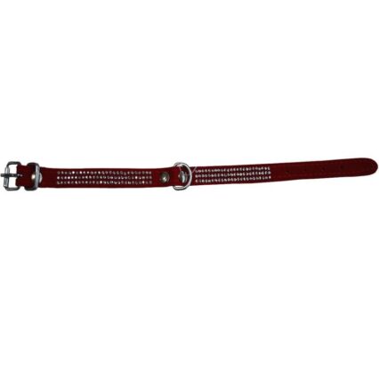 ZGARDA VELUR PENTRU CAINI  MILAN STRASURI 3 RANDURI 30CM