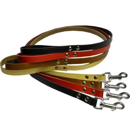 LESA PIELE PENTRU CAINI  MILAN 2CM*120CM