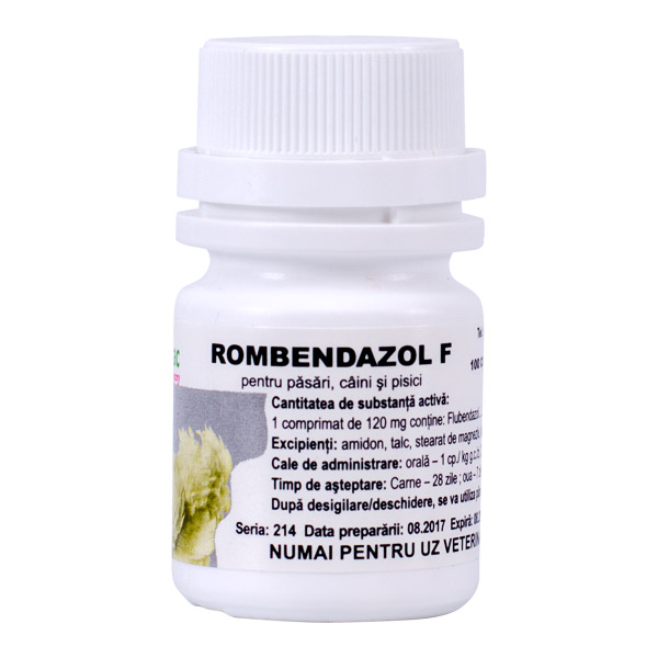Rombendazol F, 100 tablete