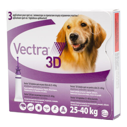 Vectra 3D Dog 25-40 kg x 3 pipete