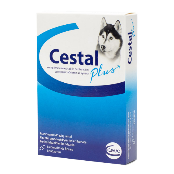 Cestal Dog Plus Chew x 8 tablete