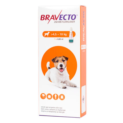 Bravecto Spot-on Dog 250 mg (4,5-10 kg)