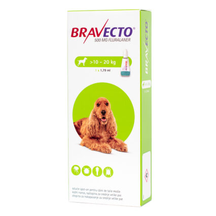 Bravecto Spot-on Dog 500 mg (10-20 kg)