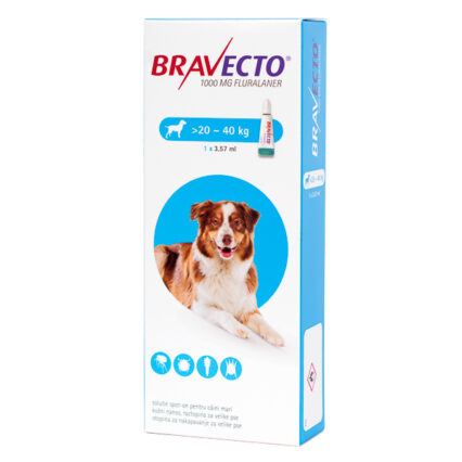 Bravecto Spot-on Dog 1000 mg (20-40 kg)