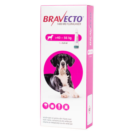 Bravecto Spot-on Dog 1400 mg (>40-56 kg)