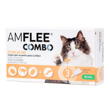 Amflee Combo Cat 50 mg x 3 pipete