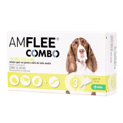 Amflee Combo Dog 134 mg-M(10-20 kg) x 3 pipete