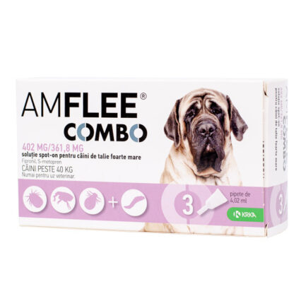 Amflee Combo Dog 402 mg-XL (40-60 kg) x 3 pipete