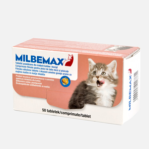 Milbemax 4/10 mg Kitten < 2 kg x 2 tbl