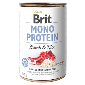 Brit Mono Protein Lamb & Rice 400 g