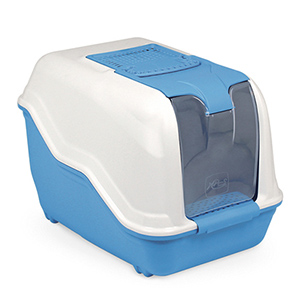 Litiera Netta Close, blue, 54x39x40 cm