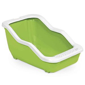 Litiera Netta Open 54x39x29 cm verde