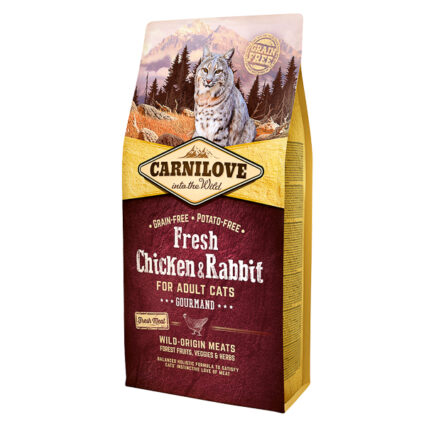 Carnilove Fresh Chicken & Rabbit for Adult Cats 6 kg