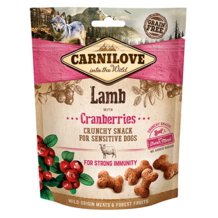 Carnilove Dog Crunchy Snack Lamb with Cranberries 200 g