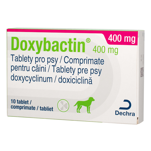 Doxybactin 400 mg x 10 tab caine