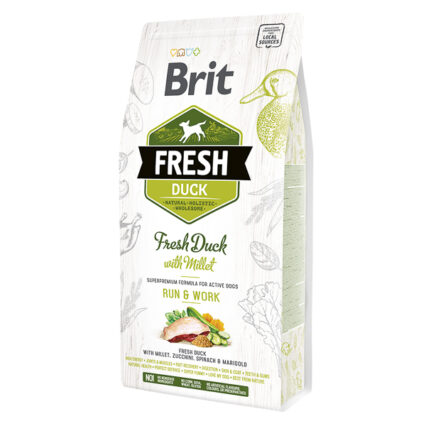Brit Fresh Duck and Millet Active 2.5 kg