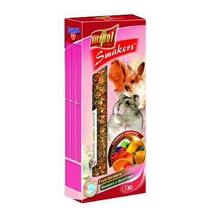 Batoane cu Fructe pentru Rozatoare si Iepuri 90 gr