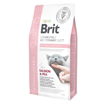 Brit GF Veterinary Diet Cat Hypoallergenic 5 kg