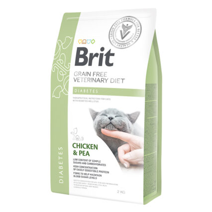 Brit GF Veterinary Diet Cat Diabetes 2 kg
