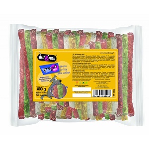 Baton color 8-9 mm/12.5 cm, set 100 buc