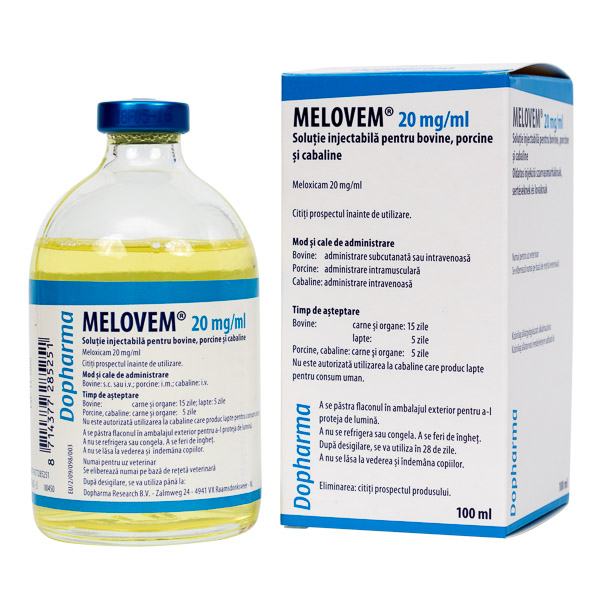 Melovem 20mg/ml inj 100 ml