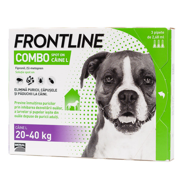 Frontline Combo L (20-40 kg) x 3 pipete