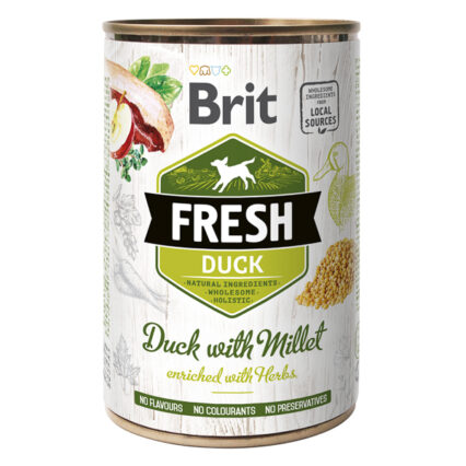 Brit Fresh Duck with Millet 400 g