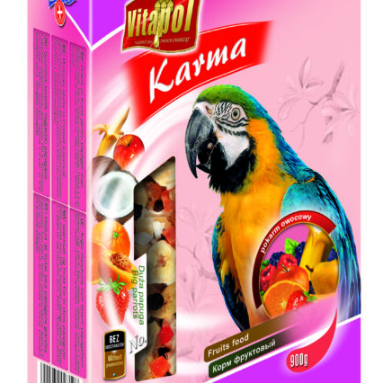 Hrana cu fructe pentru papagali mari 900 g