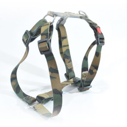 HAM PENTRU CAINI 3X AJUSTABIL NYLON MOL CAMUFLAJ CLICK 15MM*30-50CM/26001.150507