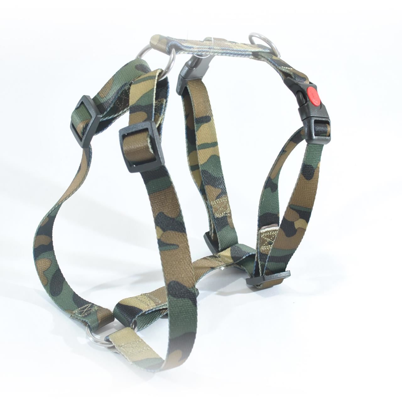 HAM PENTRU CAINI 3X AJUSTABIL NYLON MOL CAMUFLAJ CLICK 15MM*30-50CM/26001.150507