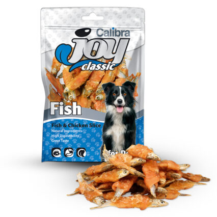 Calibra Joy Dog Classic Fish & Chicken Slice 80 g