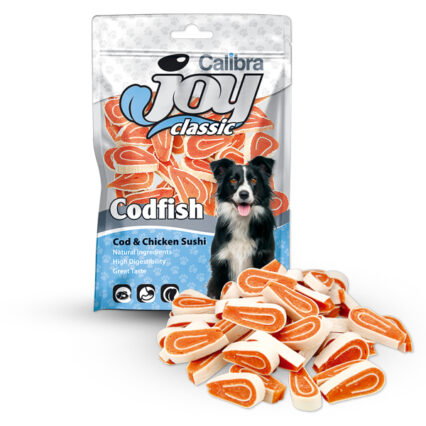 Calibra Joy Dog Classic Cod & Chicken Sushi 80 g