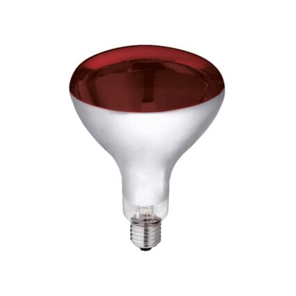 BEC INFRAROSU KERBL CU STICLA ROSIE 250W