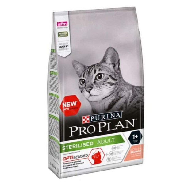 Pro Plan Sterilised Senses Cat Salmon 10 kg