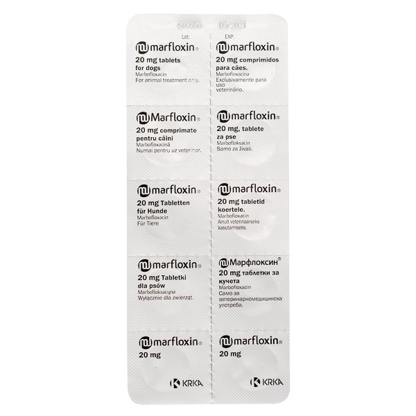 Marfloxin 20 mg x 10 tb