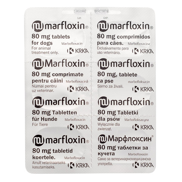 Marfloxin 80 mg x 6 tb