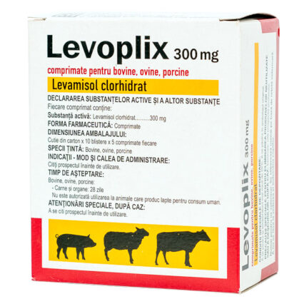 Levoplix 50 boluri x 300 mg