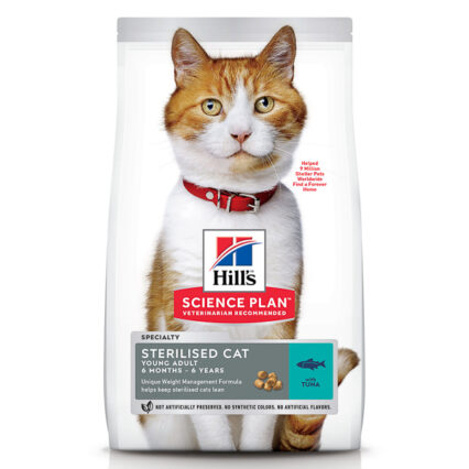 Hill's SP Feline Young Adult Sterilised Tuna 300 g