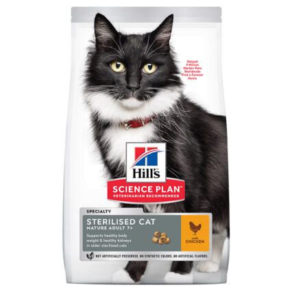Hill's SP Feline Mature Sterilised Chicken 3 kg
