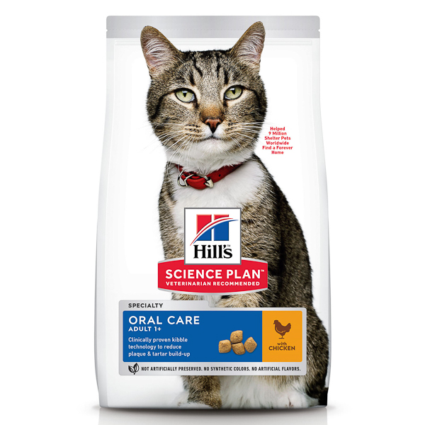 Hill's SP Feline Adult Oral Care Chicken 7 kg