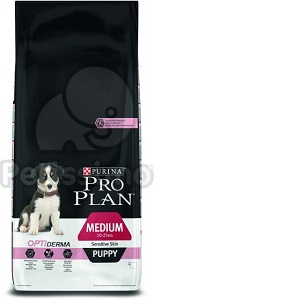 Pro Plan Medium Puppy Sensitive Skin Salmon 12 kg