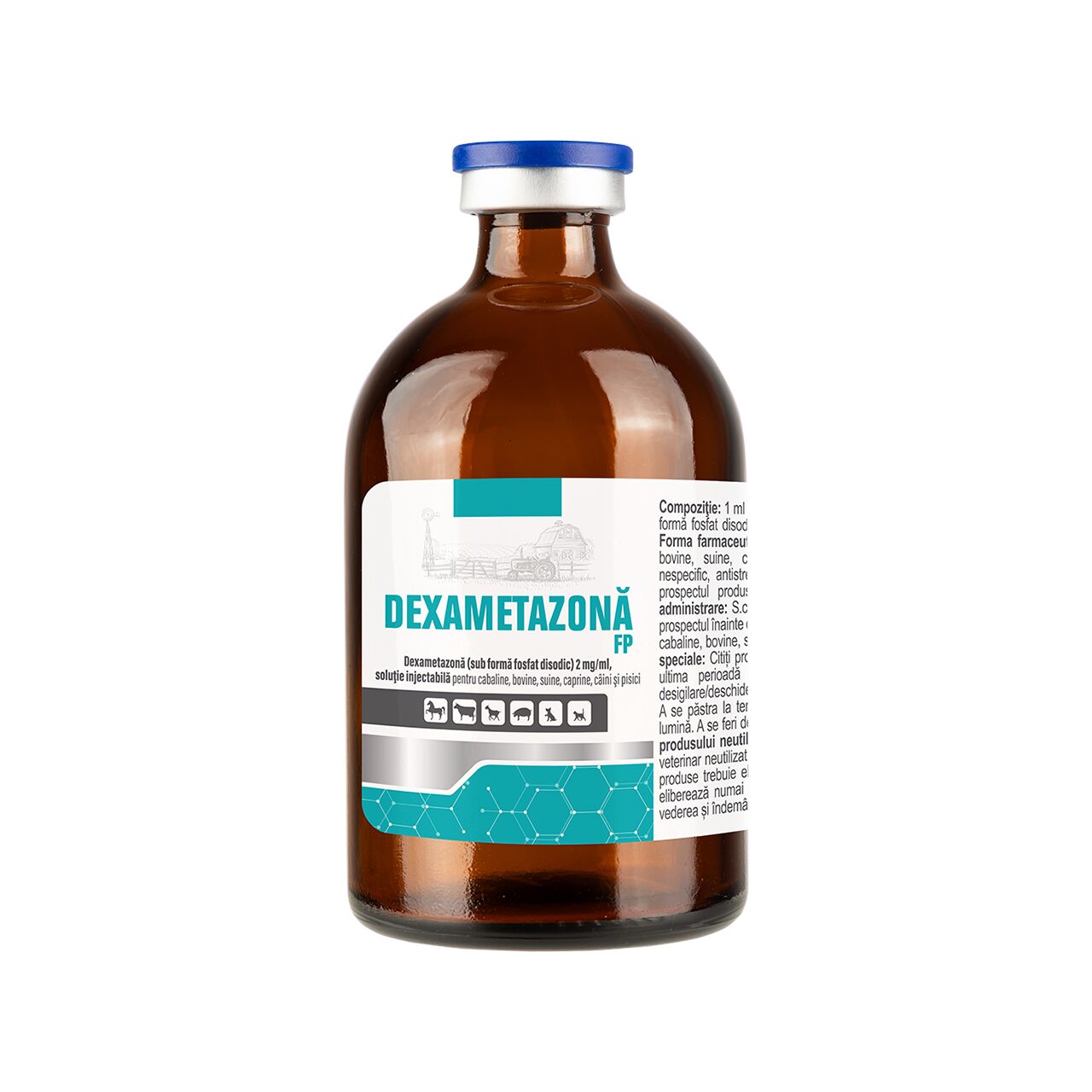 SOLUTIE INJECTABILA MULTISPECIE DEXAMETAZONA 0.2% 100ML