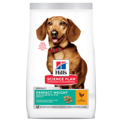 Hill's SP Canine Adult Perfect Weight Small and Mini Chicken 1.5 kg